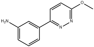 3-(6-甲氧基哒嗪-3-基)苯胺, 939428-11-2, 结构式