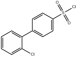 2-chloro-[1,1-biphenyl]-4-sulfo<i></i>nyl chloride(WX150130), 942475-02-7, 结构式