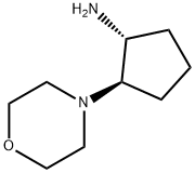 反式-2-吗啉环戊胺, 942492-64-0, 结构式