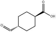 反式-4-甲酰基环己烷甲酸, 943844-25-5, 结构式