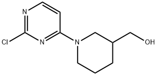 (1-(2-氯嘧啶-4-基)哌啶-3-基)甲醇, 945895-50-1, 結(jié)構(gòu)式