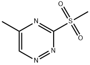 5-甲基-3-(甲磺酰基)-1,2,4-三嗪, 945915-48-0, 结构式
