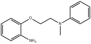 N-(2-(2-氨基苯氧基)乙基)-N-甲基苯胺, 946772-13-0, 结构式