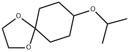 8-异丙氧基-1,4-二氧杂螺[4.5]癸烷, 950771-91-2, 结构式