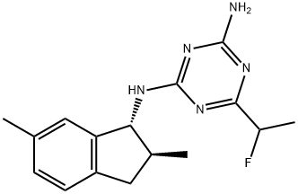 三嗪茚草胺(暂定), 950782-86-2, 结构式