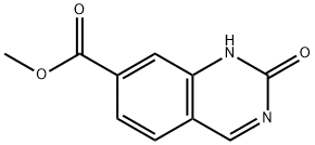 7-羧酸甲酯-喹唑啉-2(1H)-酮, 953039-78-6, 结构式
