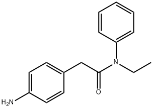 2-(4-氨基苯基)-N-乙基-N-苯基乙酰胺, 953741-70-3, 结构式