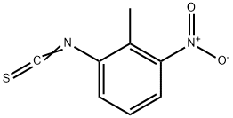 1-硫代异氰酸酯邻-2-甲基-3-硝基-苯, 956576-79-7, 结构式