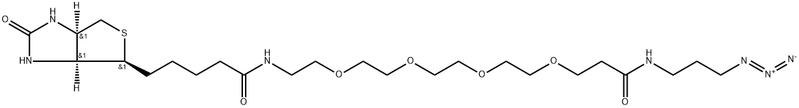 生物素-聚乙二醇-叠氮, 956748-40-6, 结构式