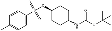 反式MS-BOC-环己胺, 957035-42-6, 结构式