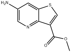 6-氨基-噻吩并[3,2-B]吡啶-3-羧酸甲酯, 959245-42-2, 结构式