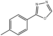 2-(對甲苯基)-1,3,4-噁二唑, 827-58-7, 結(jié)構(gòu)式