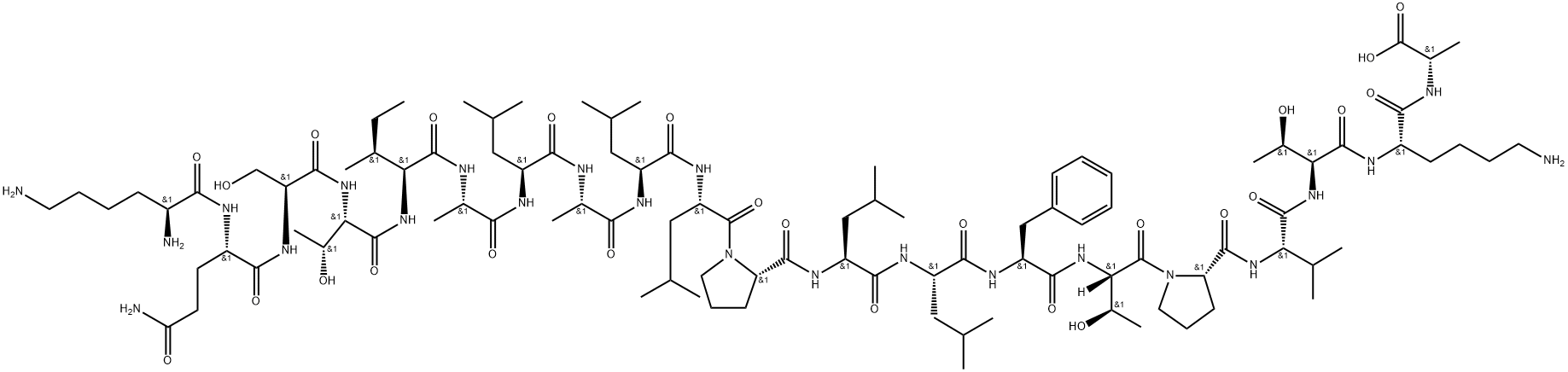 碱性磷酸单酯酶(大肠杆菌), 80395-90-0, 结构式