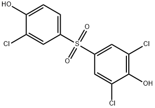 Trichloro Bisphenol S, 80396-78-7, 结构式