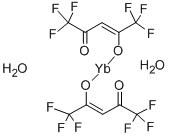 镱(III)六氟水合物, 81849-60-7, 结构式