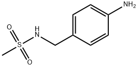 N-[(4-氨基苯基)甲基]甲磺酰胺, 81880-95-7, 结构式