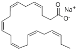 顺式-4,7,10,13,16,19-二十二碳六烯酸 钠盐, 81926-93-4, 结构式