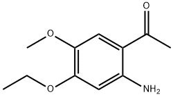 Ethanone,1-(2-amino-4-ethoxy-5-methoxyphenyl)-, 82900-94-5, 结构式