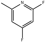 2,4-二氟-6-甲基吡啶, 83261-73-8, 结构式