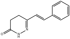 6-苯乙烯基-4,5-二氢哒嗪-3(2H)-酮, 83516-68-1, 结构式