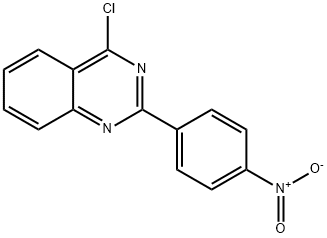 4-氯-2-(4-硝基苯基)喹唑啉, 83800-97-9, 结构式