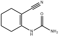 UREA, N-(2-CYANO-1-CYCLOHEXEN-1-YL)-, 84054-02-4, 结构式