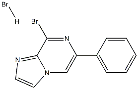 8-溴-6-苯基吲哚[1,2-A]吡嗪氢溴酸盐, 84066-12-6, 结构式