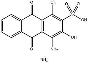 核固红-硫酸铝, 84100-72-1, 结构式