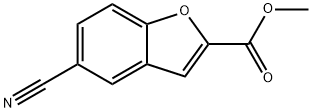 METHYL 5-CYANOBENZOFURAN-2-CARBOXYLATE, 84102-77-2, 結(jié)構(gòu)式