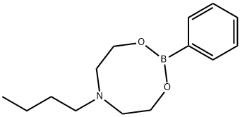 苯基硼酸-N-丁基二乙醇胺酯, 84549-45-1, 结构式