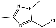 5 - (氯甲基)-1,3 - 二甲基-1H -1,2,4 - 三氮唑, 84804-69-3, 結(jié)構(gòu)式
