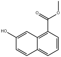 7-羥基-1-萘甲酸甲酯, 84880-17-1, 結(jié)構(gòu)式