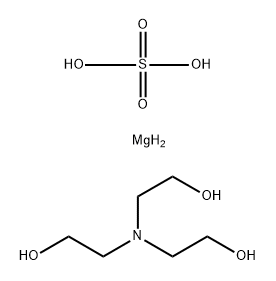 C8-18-烷醇硫酸单酯镁盐与三乙醇胺的化合物, 85586-38-5, 结构式