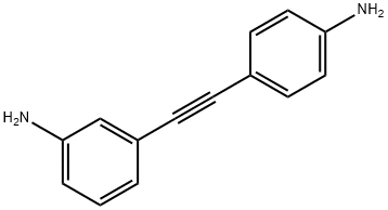3-[2-(4-氨基苯基)乙炔基]苯胺, 85765-60-2, 结构式