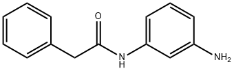 N-(3-氨基苯基)-2-苯乙酰胺, 85856-32-2, 结构式