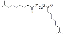 异癸酸钙盐, 85896-51-1, 结构式