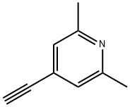 4-乙炔基-2,6-二甲基吡啶, 86520-95-8, 结构式
