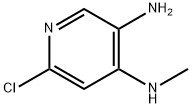 6-氯-N4-甲基吡啶-3,4-二胺, 87034-76-2, 结构式