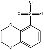 2,3-二氢苯并[B][1,4]二噁英-5-磺酰氯, 87474-15-5, 结构式