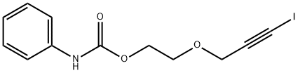 苯基氨基甲酸-2-[(3-碘-2-丙炔基)氧]乙醇酯, 88558-41-2, 结构式