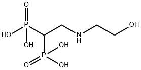 N-(2-羟基乙基)亚氨基双(甲基磷酸) 溶液, 89187-27-9, 结构式