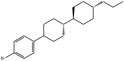 4-溴-1-[反式-4-(反式-4-丙基环己基)环己基]苯, 89409-95-0, 结构式