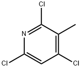2,4,6-三氯-3-甲基吡啶, 89487-72-9, 结构式