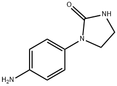 1-(4-氨基苯基)咪唑啉-2-酮, 89518-99-0, 结构式