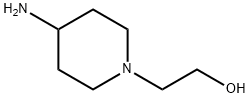 2-(4-氨基-1-哌啶)乙醇, 89850-72-6, 结构式