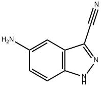 5-氨基-1H-吲唑-3-甲腈, 89939-59-3, 结构式