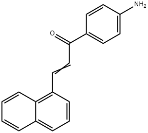 (E)-1-(4-氨基苯基)-3-萘-1-基-丙-2-烯-1-酮, 800381-42-4, 结构式