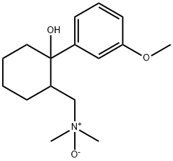 1-(2-羟基-2-(3-甲氧苯基)环己基)-N,N-二甲基甲胺氧化, 800409-56-7, 结构式