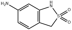 6-氨基-1,3-二氢苯并[C]异噻唑2,2-二氧化物, 841476-52-6, 结构式