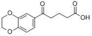 5-(2,3-二氢-1,4-苯并二噁英-6-基)-5-氧代戊酸, 845781-54-6, 结构式